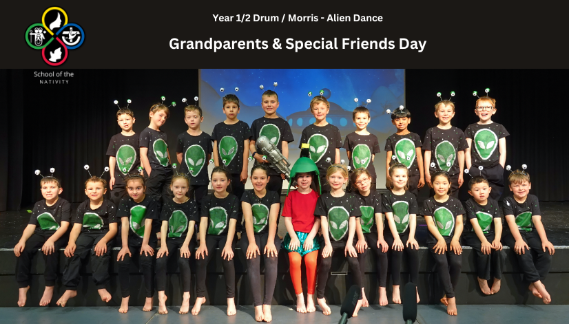 Alien Dance – Year 1/2 Drum / Morris – Grandparents & Special Friends Day 2023