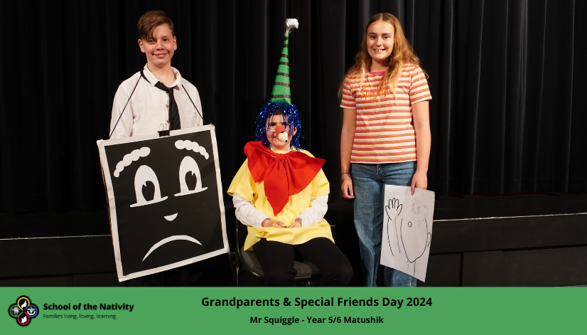 Mr Squiggle – Year 5/6 Matushik – Grandparents & Special Friends Day 2024