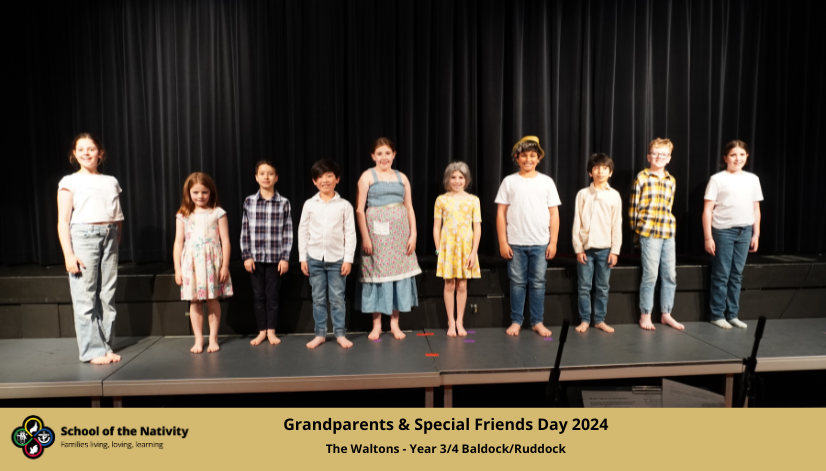 The Waltons – Year 3/4 Baldock/Ruddock – Grandparents & Special Friends Day 2024
